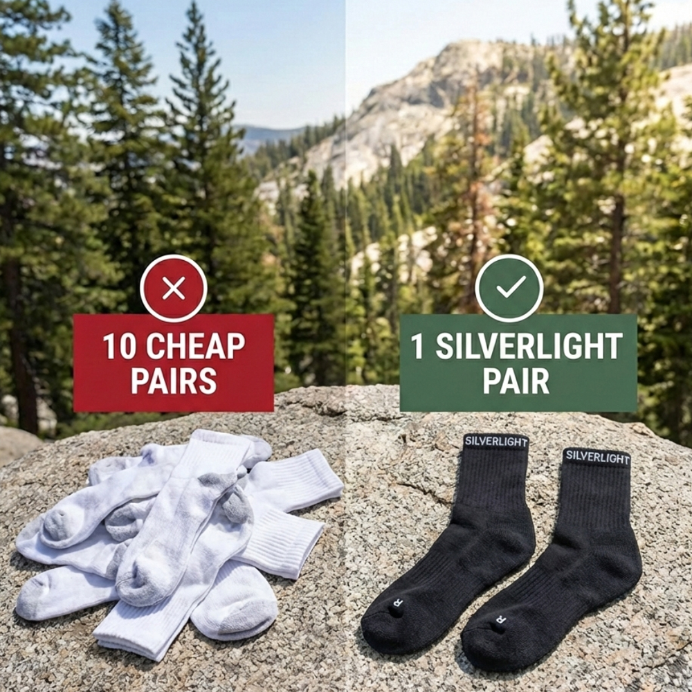 Long-term sock value comparison