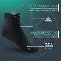 Black ankle socks gallery image 3