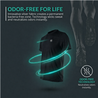 Black performance shirt gallery image 3