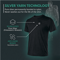 Black performance shirt gallery image 4