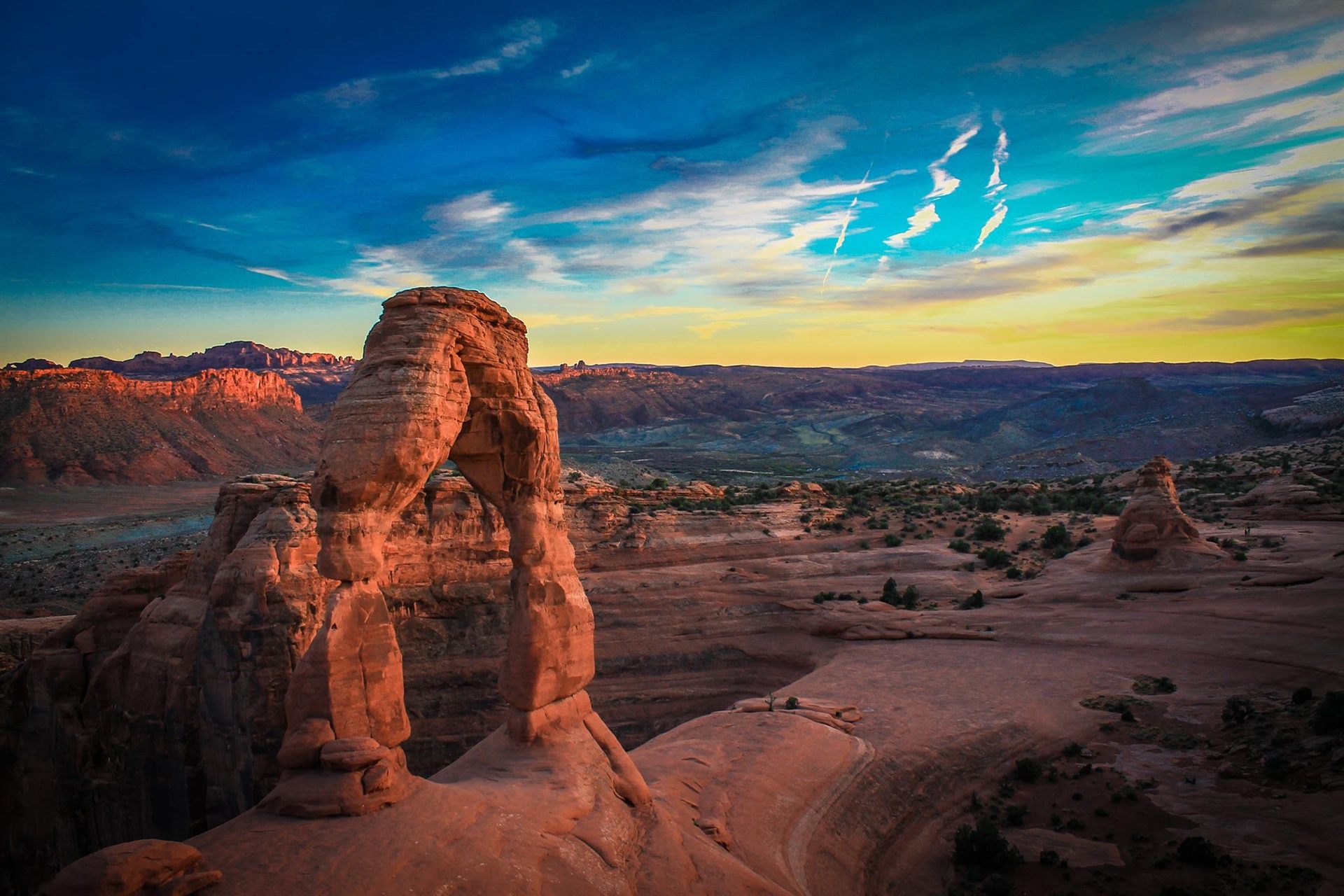Desert Sky at Delicate Arch