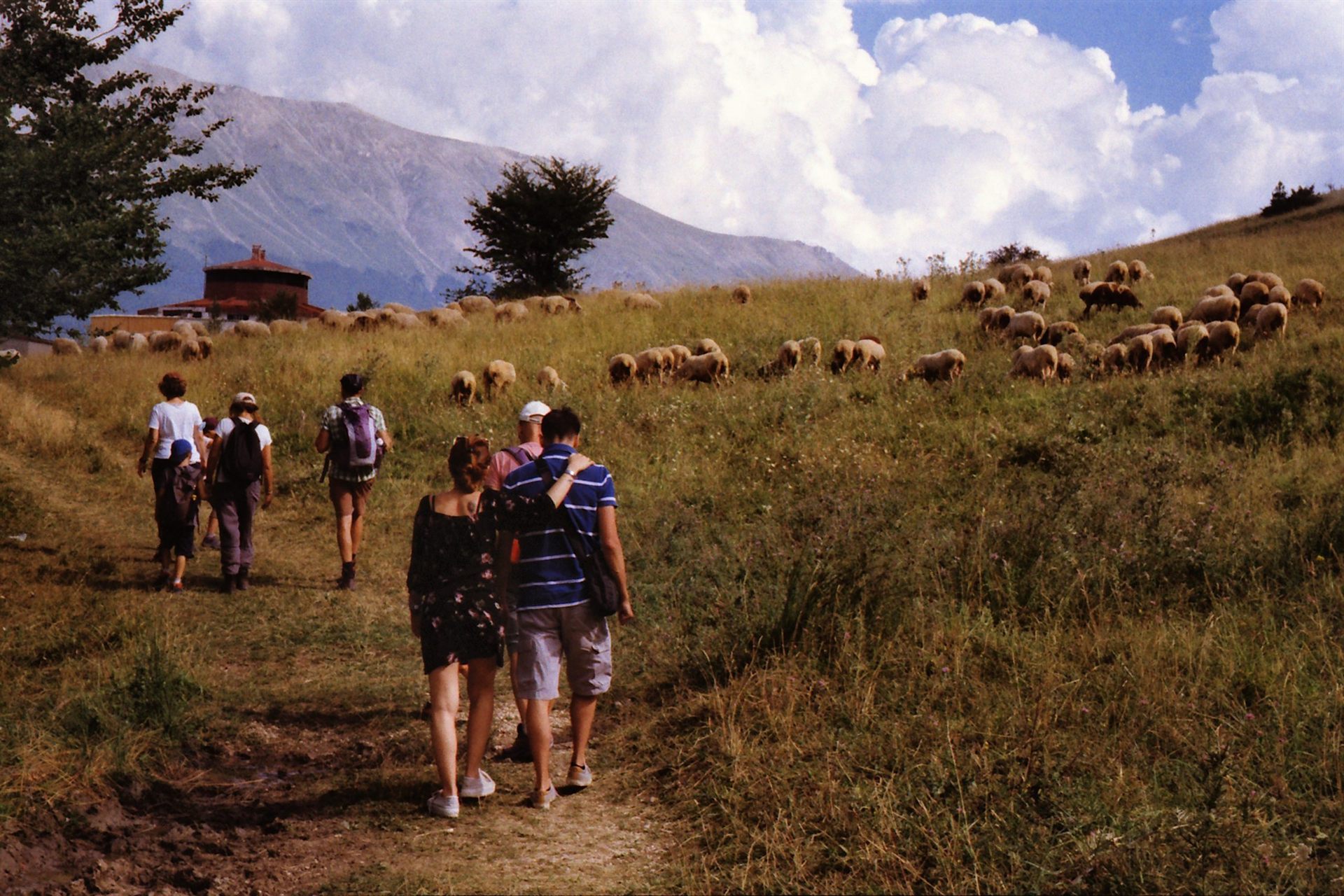 group of hikers