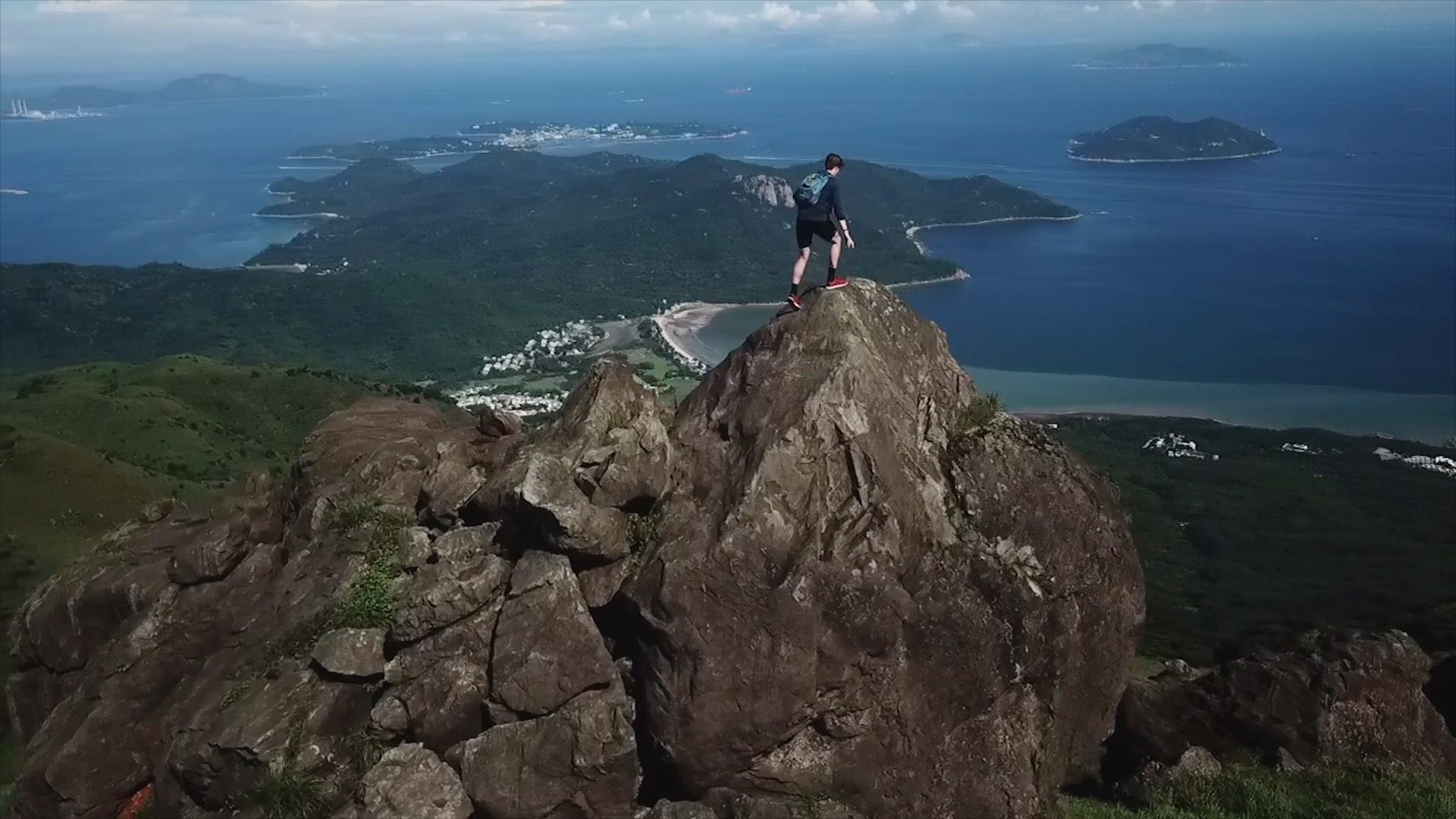 hiking in Hong Kong
