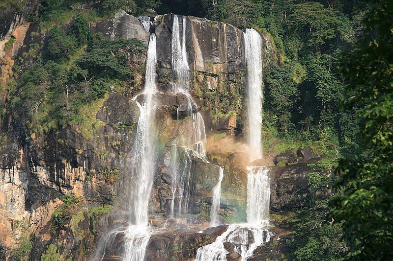 Sanje River Waterfall, Udzungwa Mountains, Tanzania
