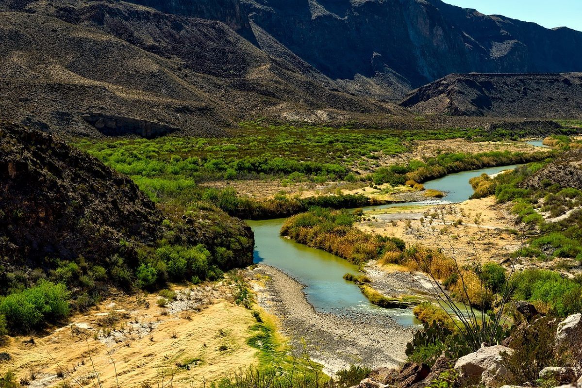 Rio Grande River in Big Bend National Park