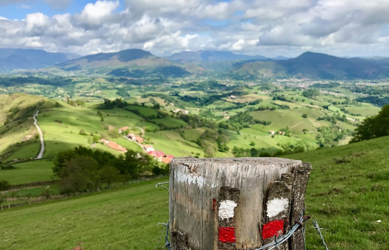 The start of the Camino de Santiago