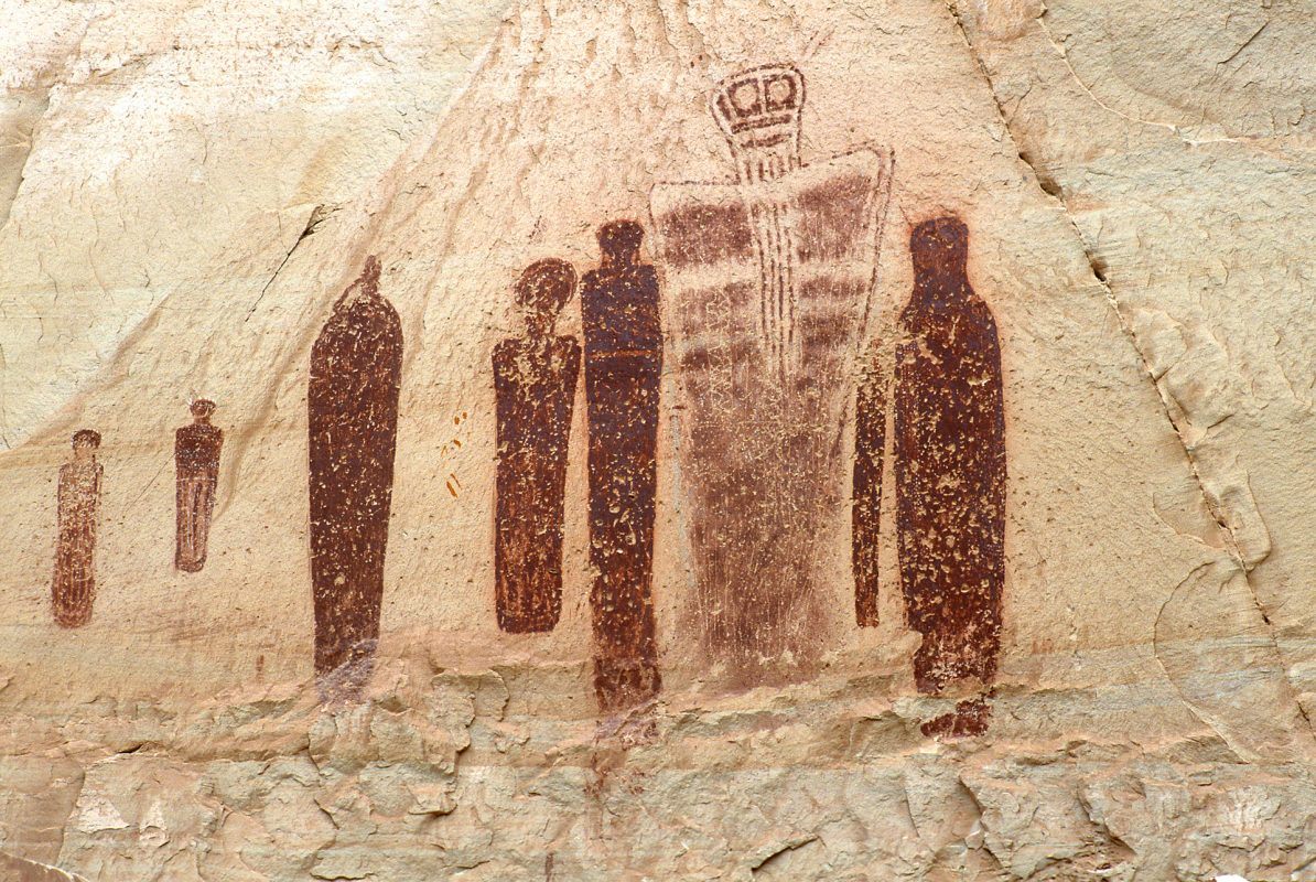 The Great Gallery in Canyonlands National Park