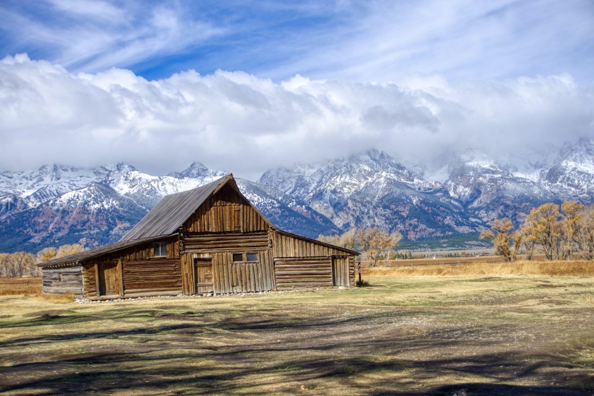 Cabin in Grand Tenon National Park