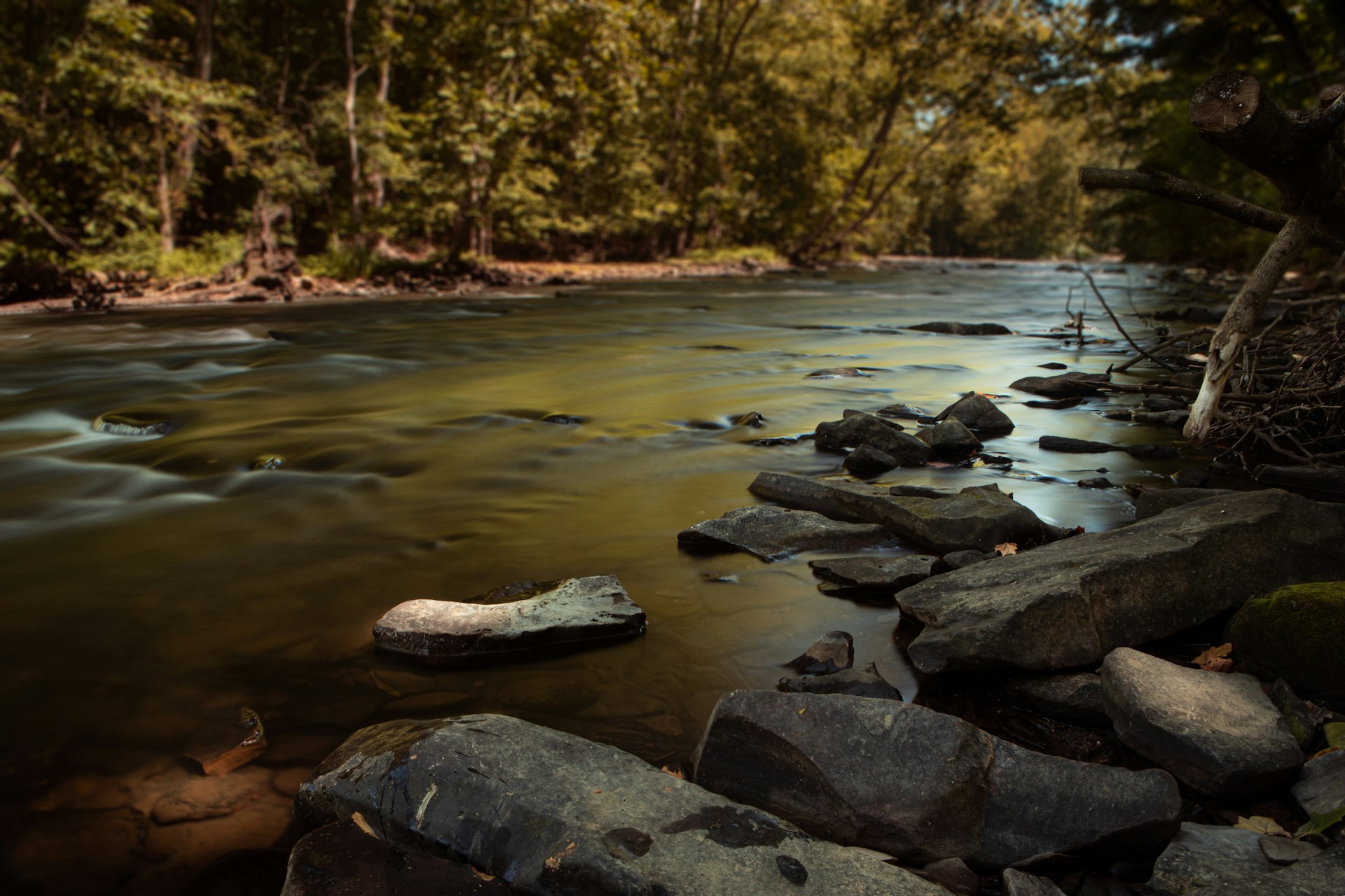 Cuyahoga River in Cuyahoga Valley National Park