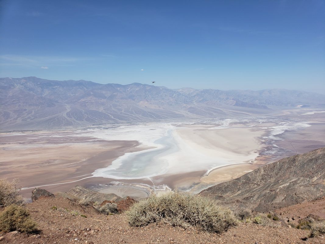 Desert Landscape in Death Valley