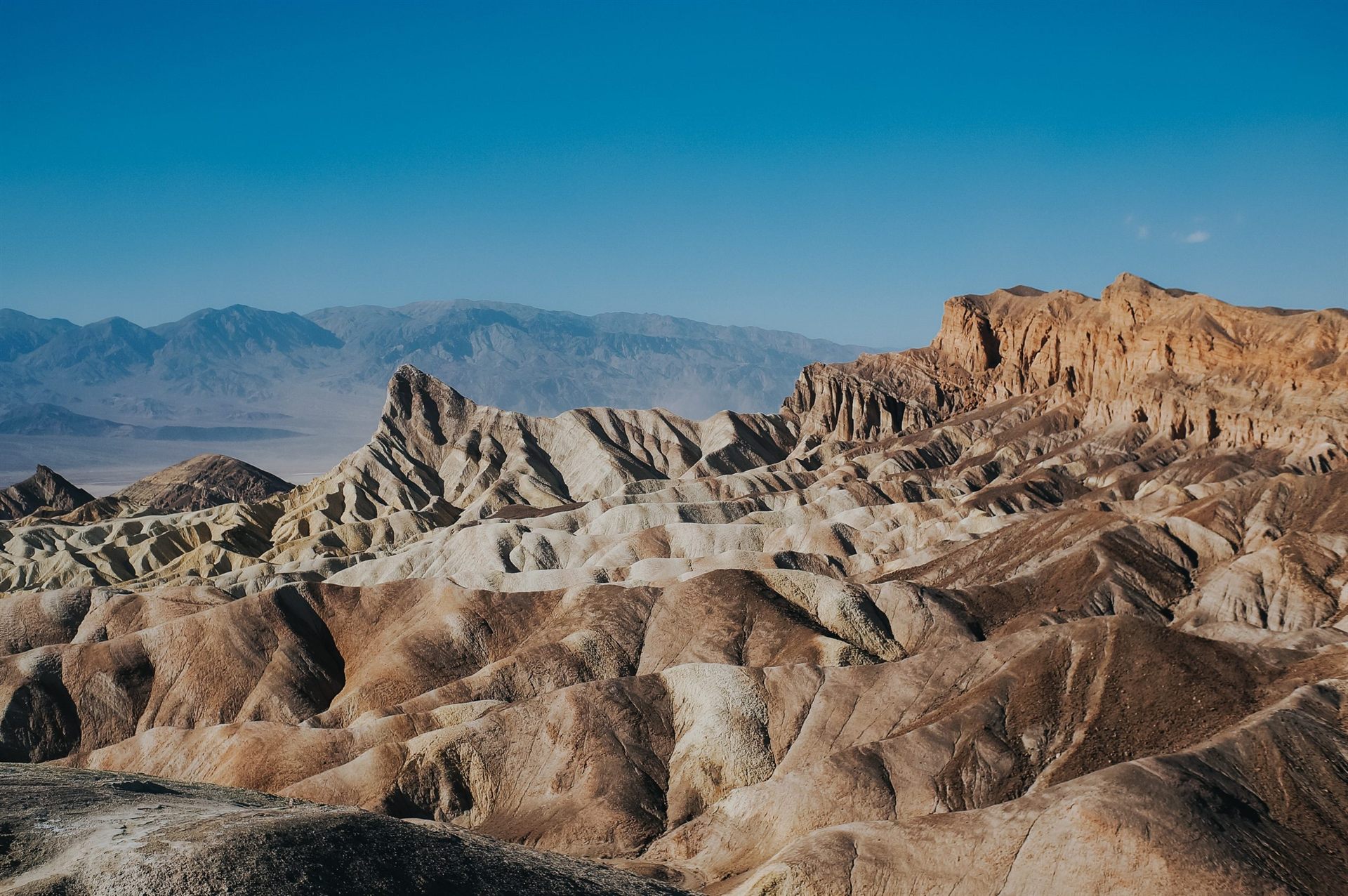Desert Landscape in Death Valley