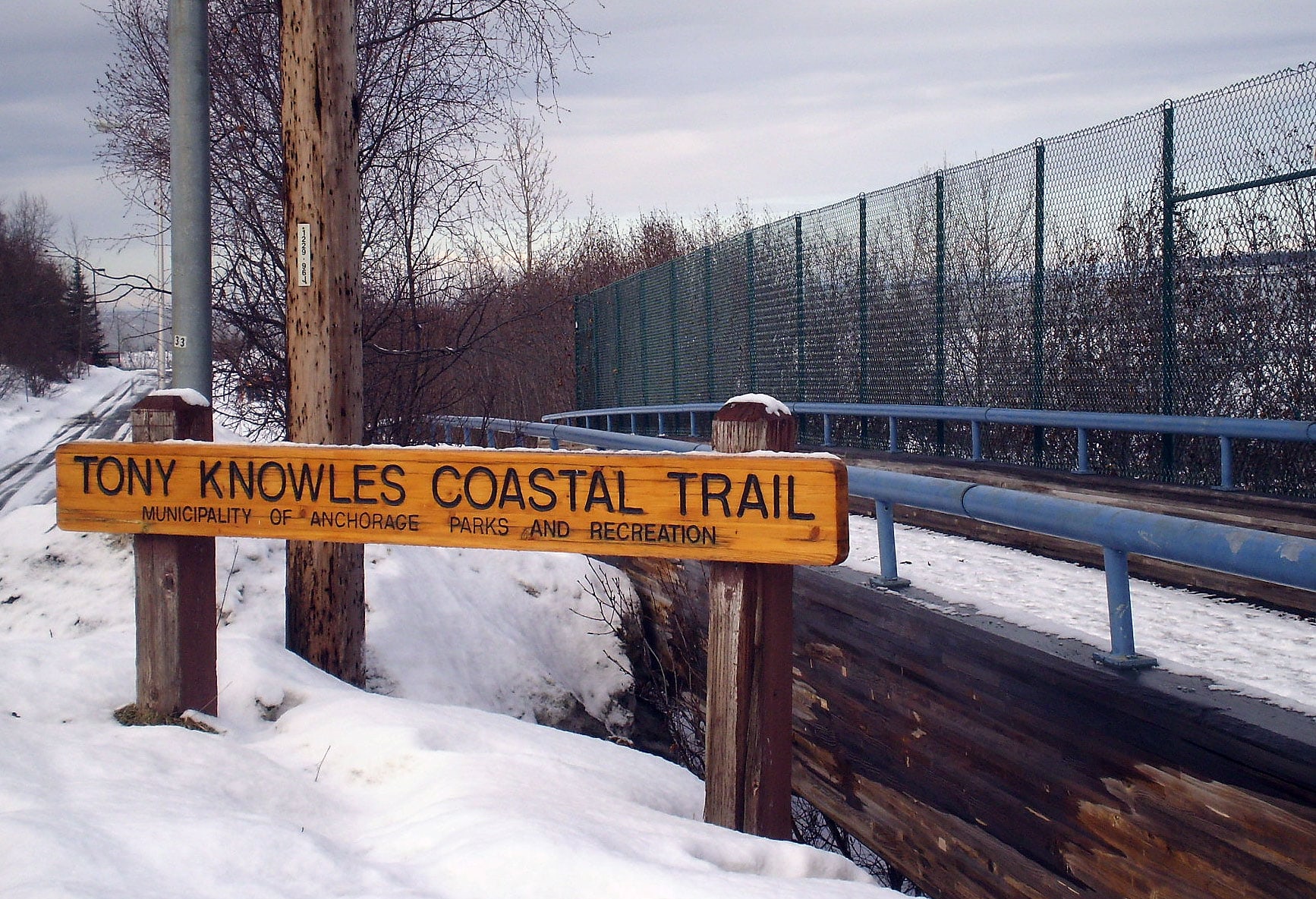 Tony Knowles Coastal Trail in Anchorage