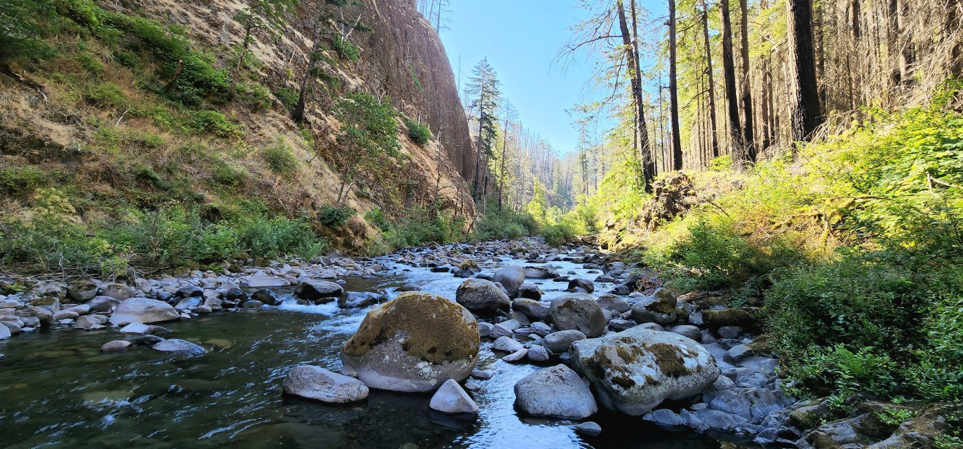 River at Eagle Creek Trail