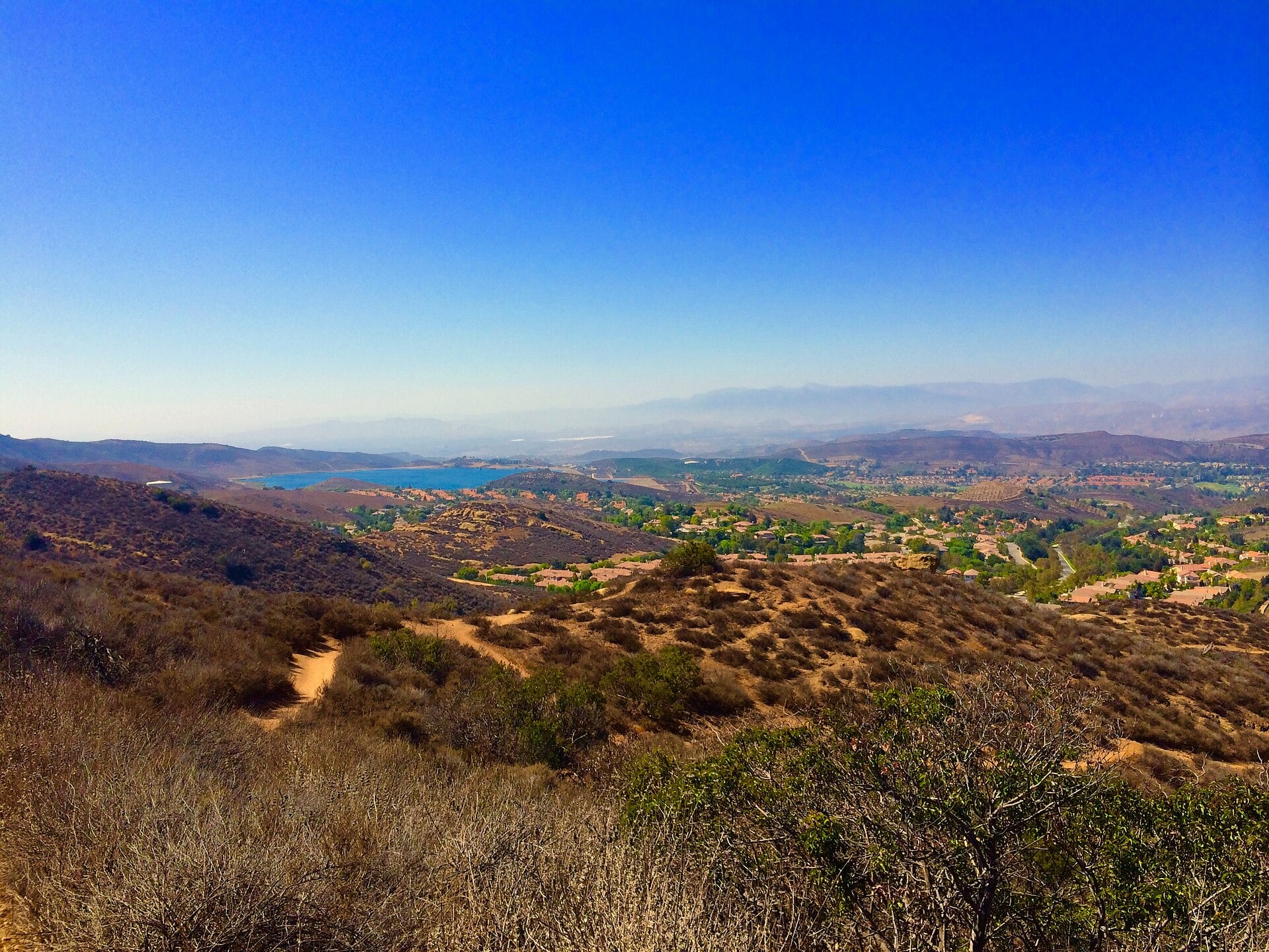 Long Canyon Trail overlooking the Thousand Oaks area
