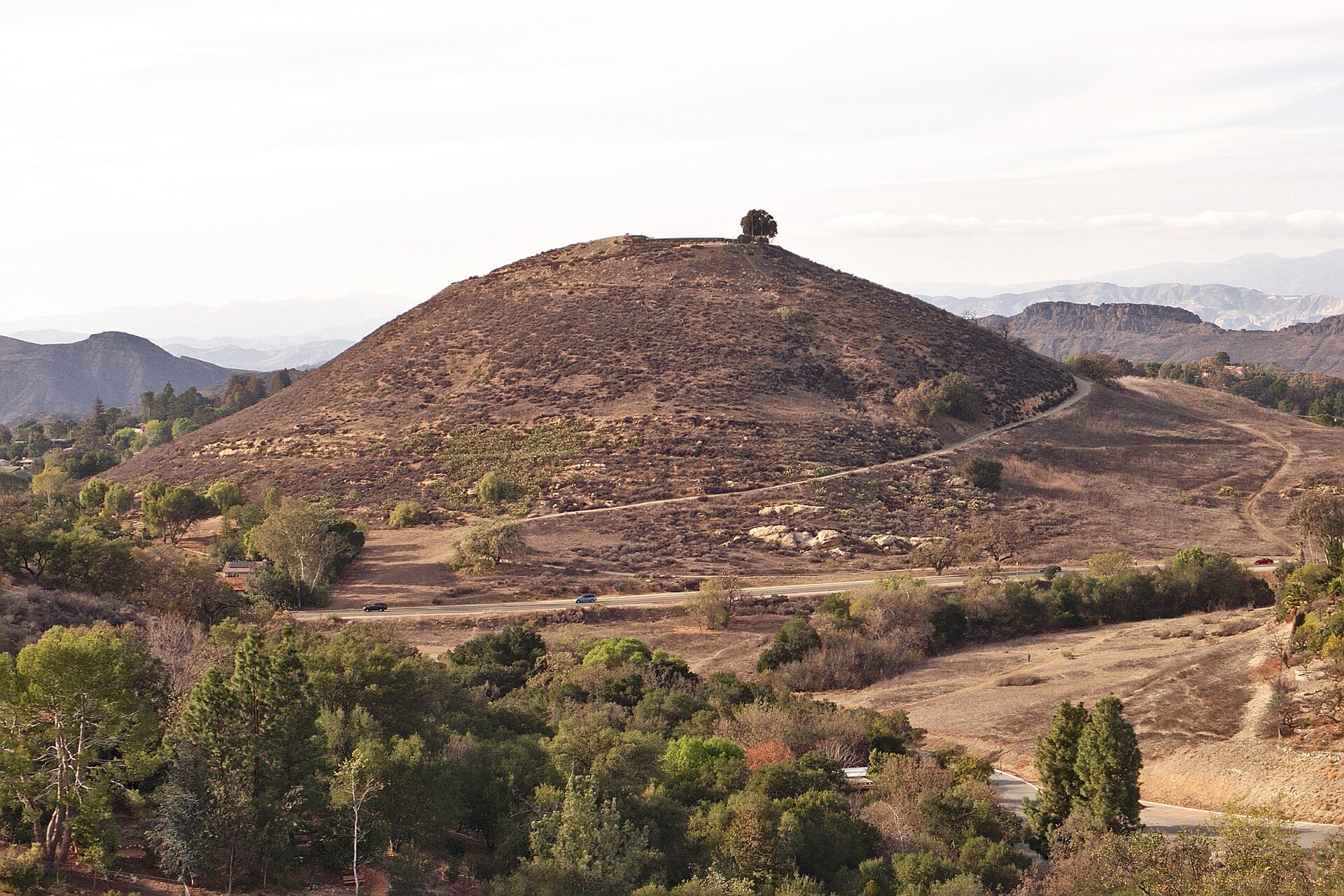 Dawn over Tarantula Hill in Thousand Oaks