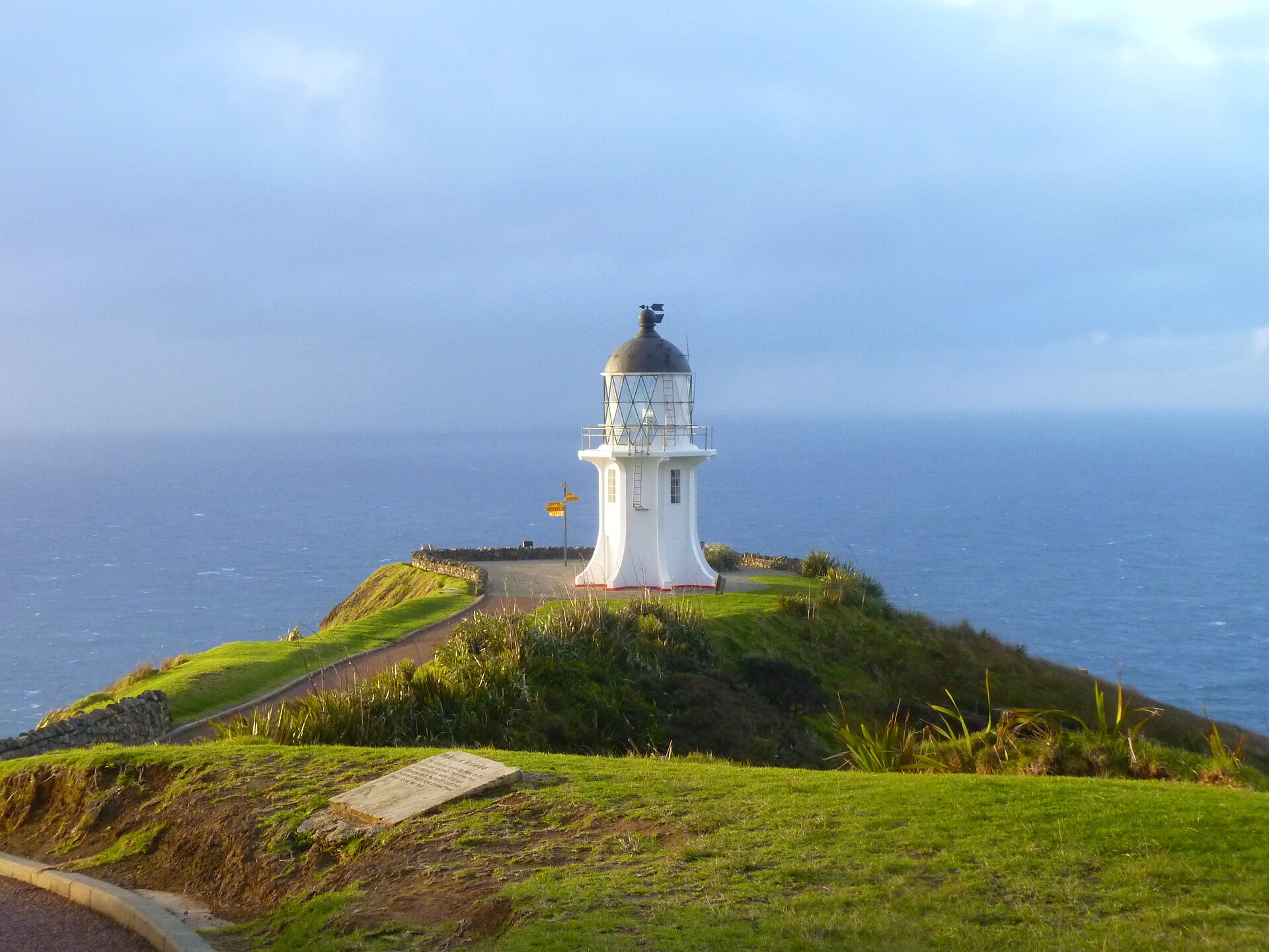 Cape Reinga Lighthouse near Te Araroa's northern terminus
