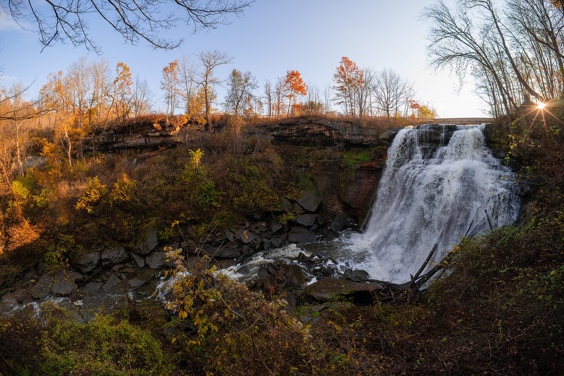 Brandywine Falls in Cuyahoga Valley National Park