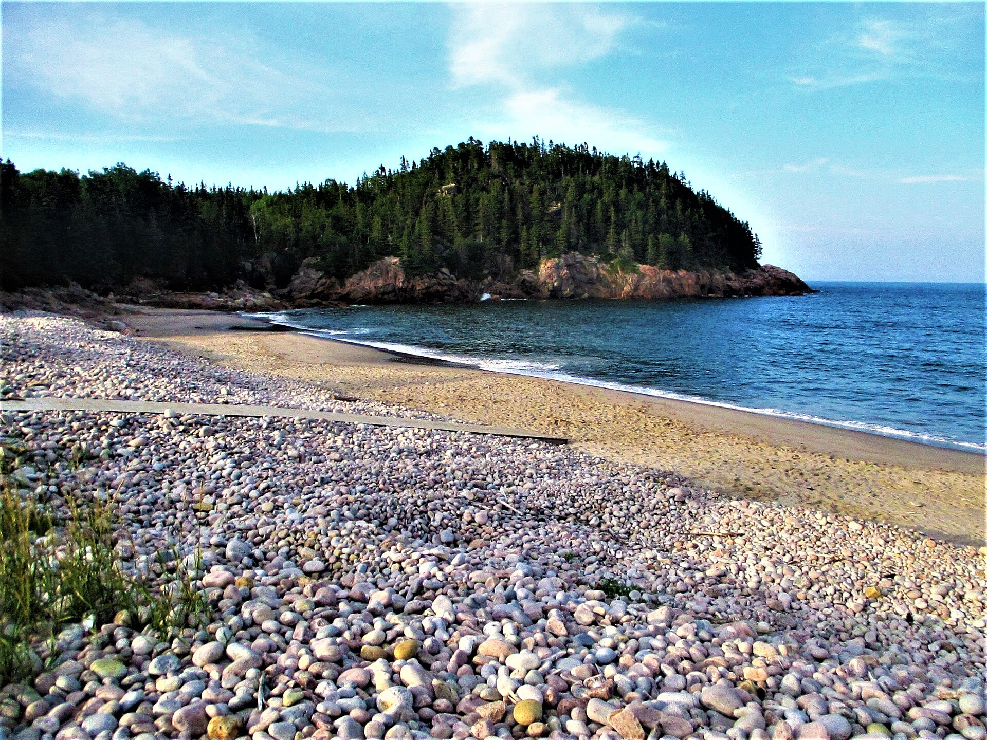 Black Brook Beach in Cape Breton Highlands National Park
