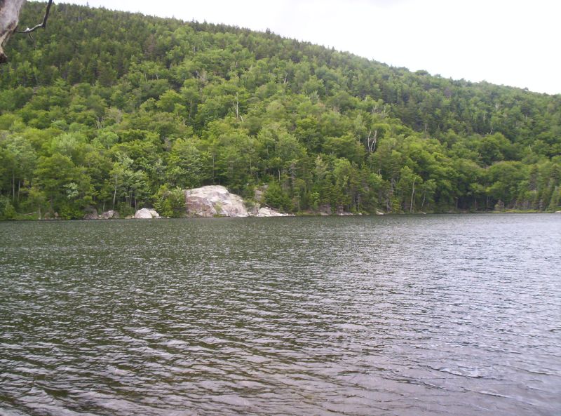 Little Rock Pond beside Vermont's Long Trail