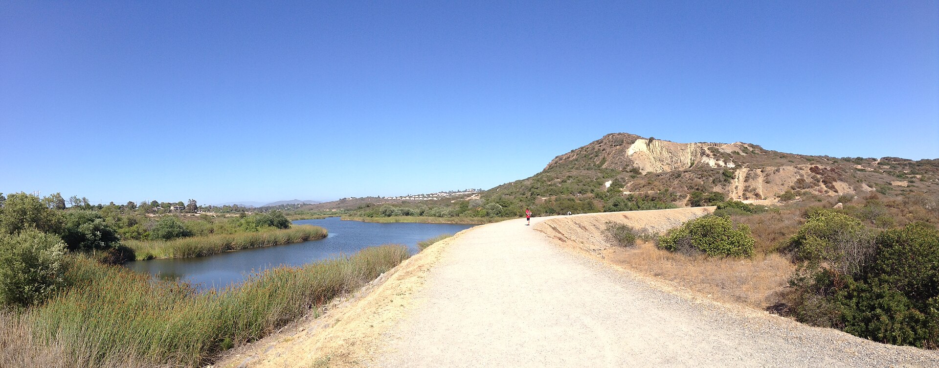 Lake Calavera and its surrounding trails