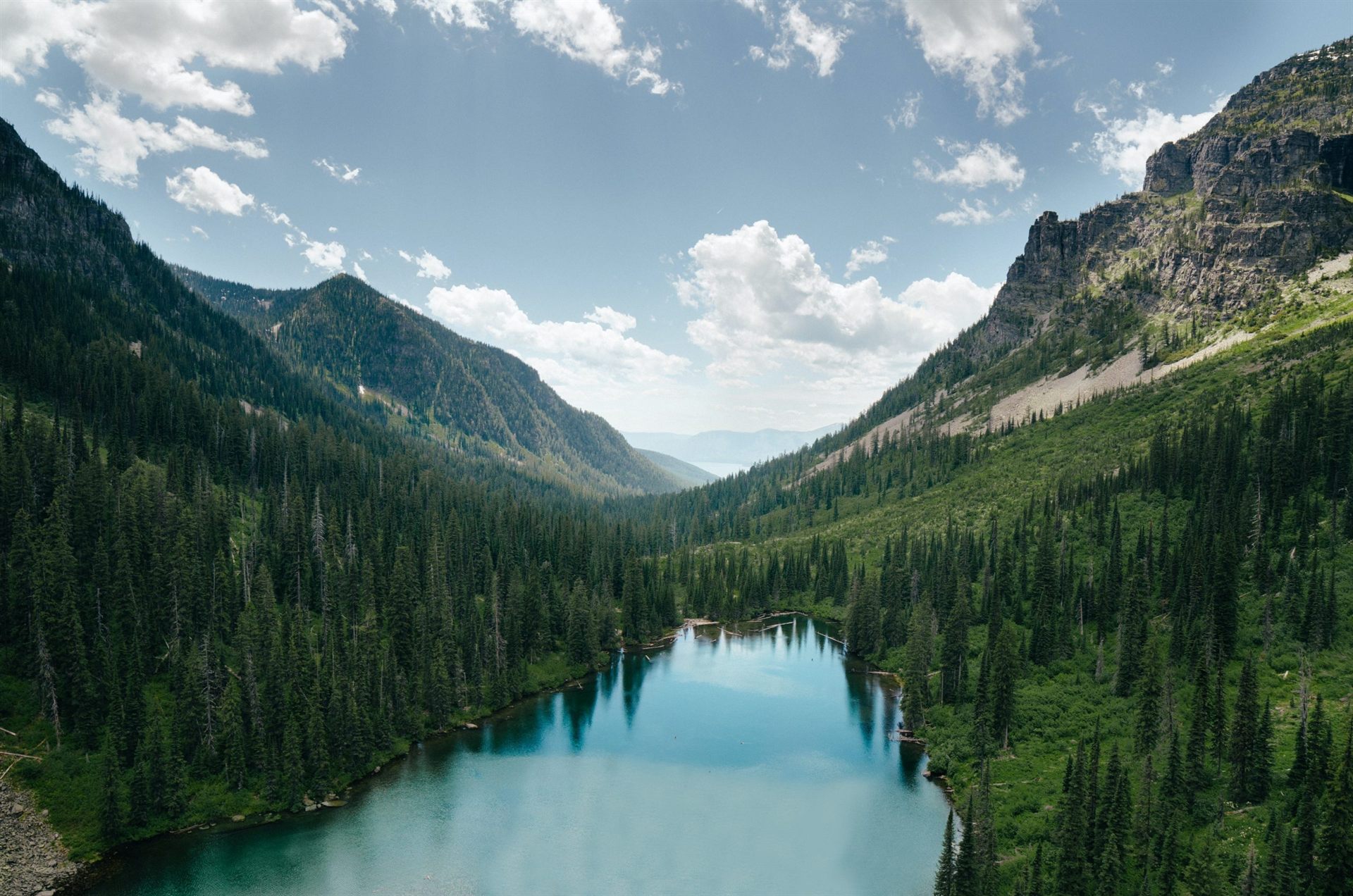 Lake in Glacier National Park