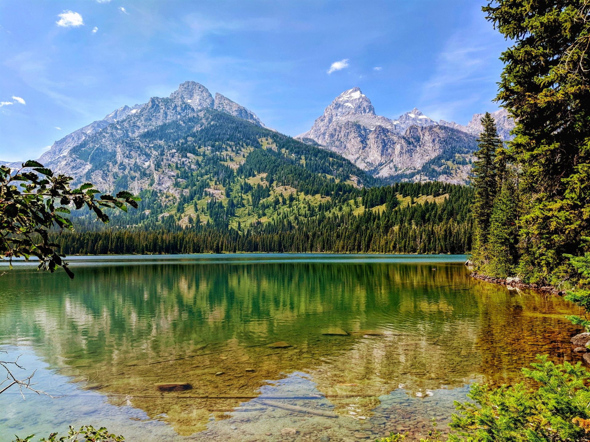 Lake in Grand Teton National Park