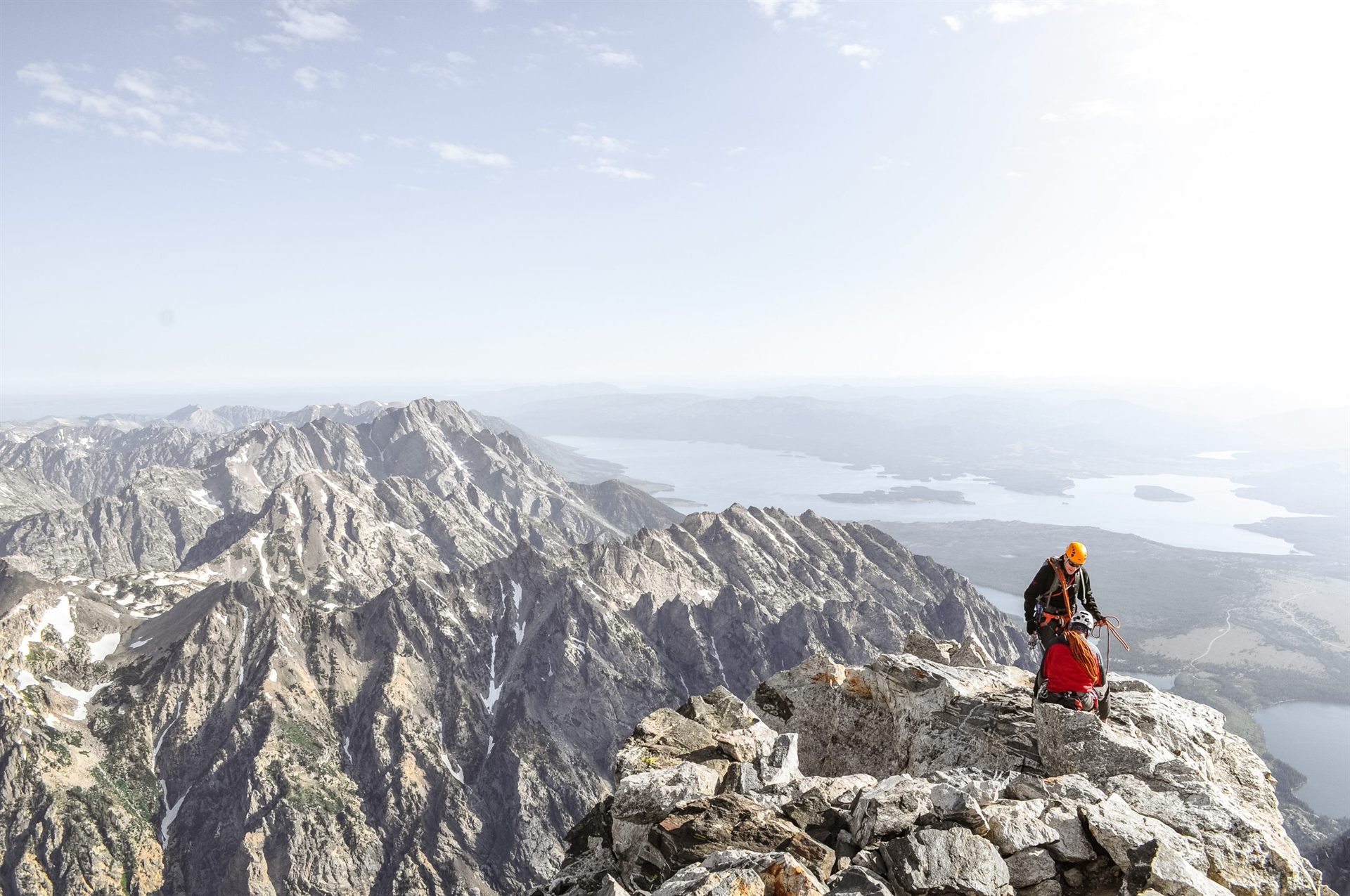 Mountaineers in Grand Teton