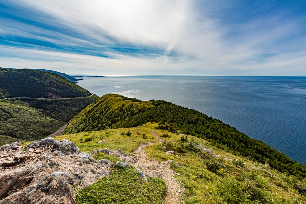 Skyline Trail on the Cabot Trail - Cape Breton Highlands Canada