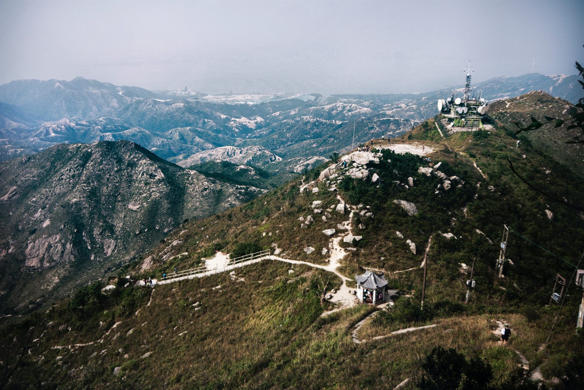 hiking castle peak in hong kong