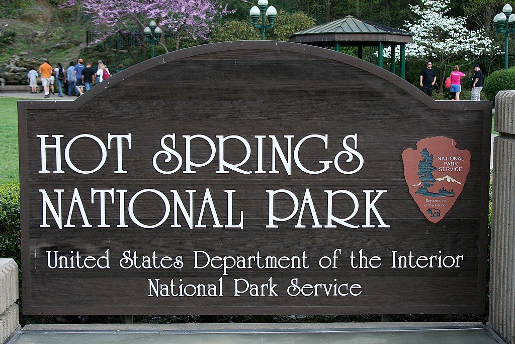 Hot Springs National Park Entrance