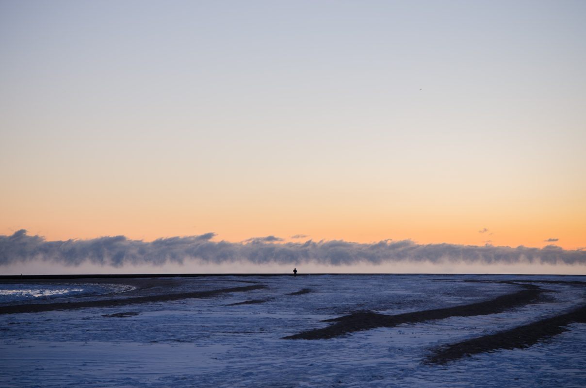Lake Michigan in Winter