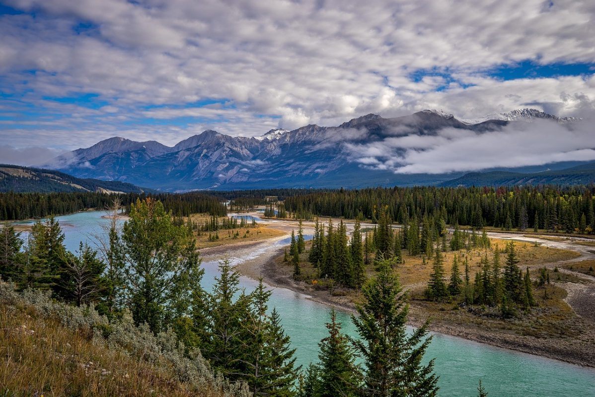Jasper national park, River