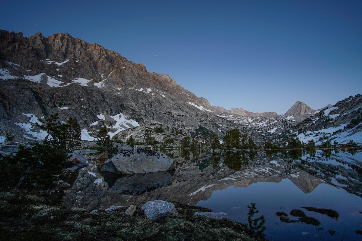 A section of John Muir Trail