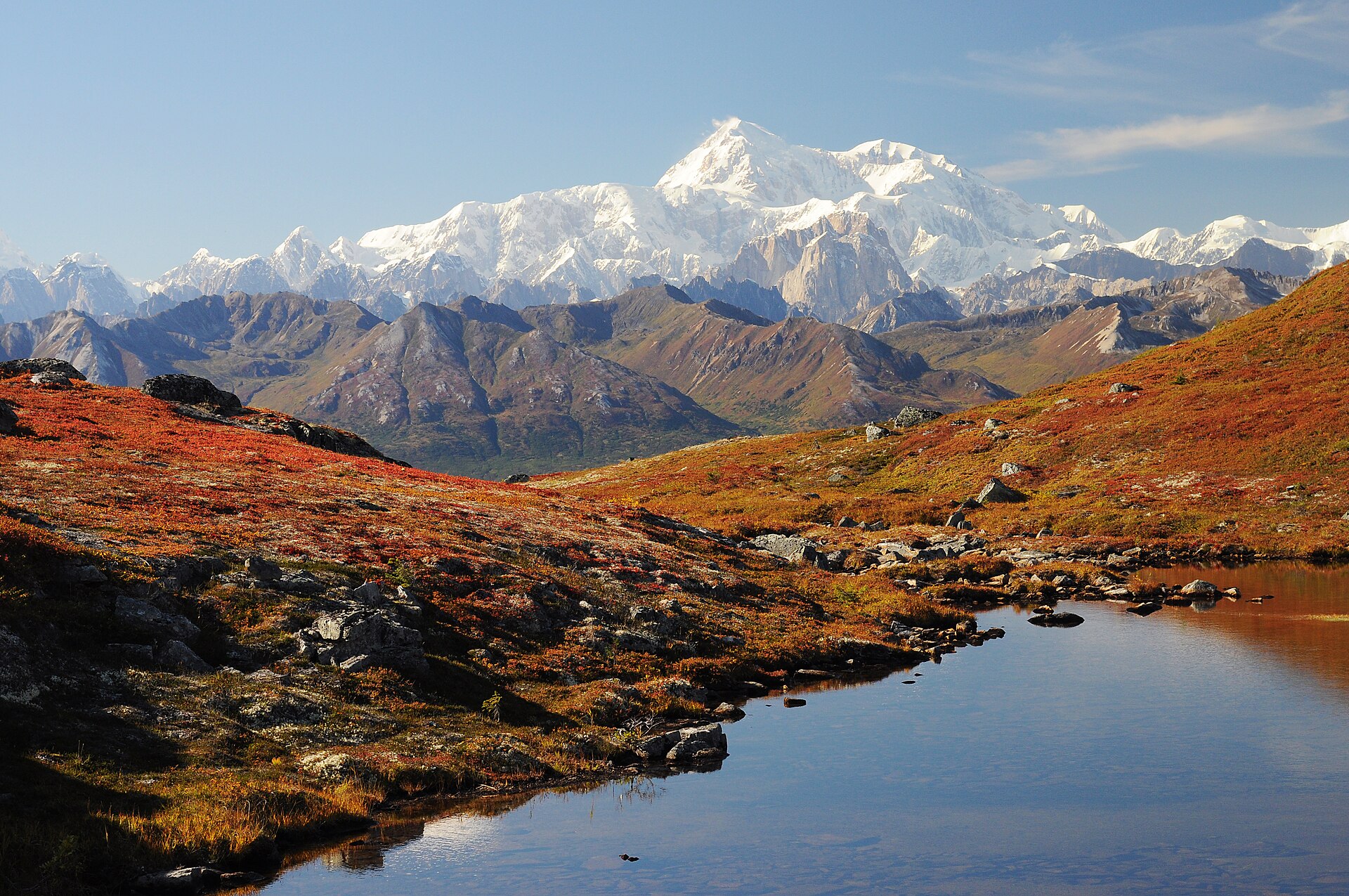 Autumn colors across Kesugi Ridge beneath the Alaska Range