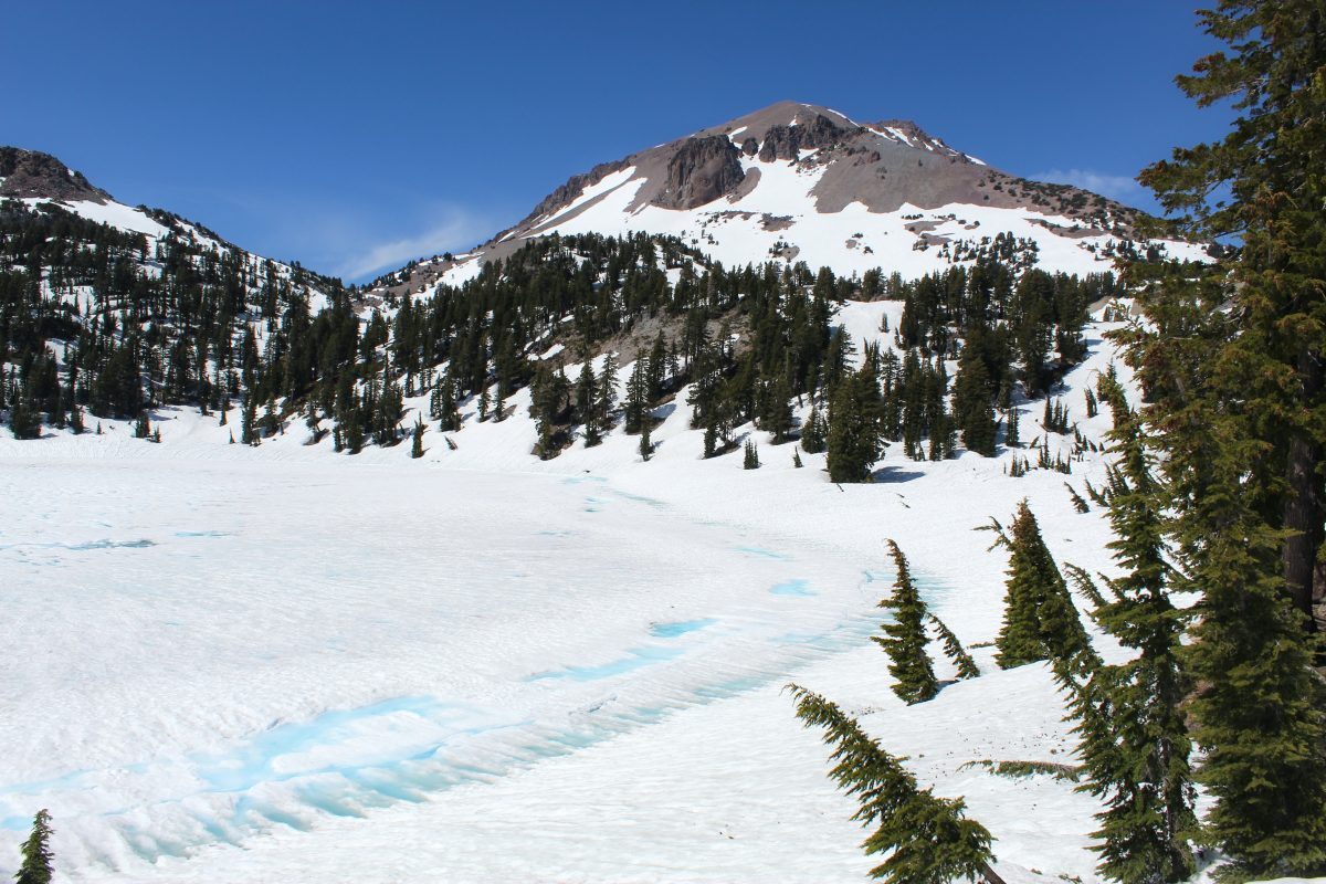 Winter in Lassen Volcanic National Park