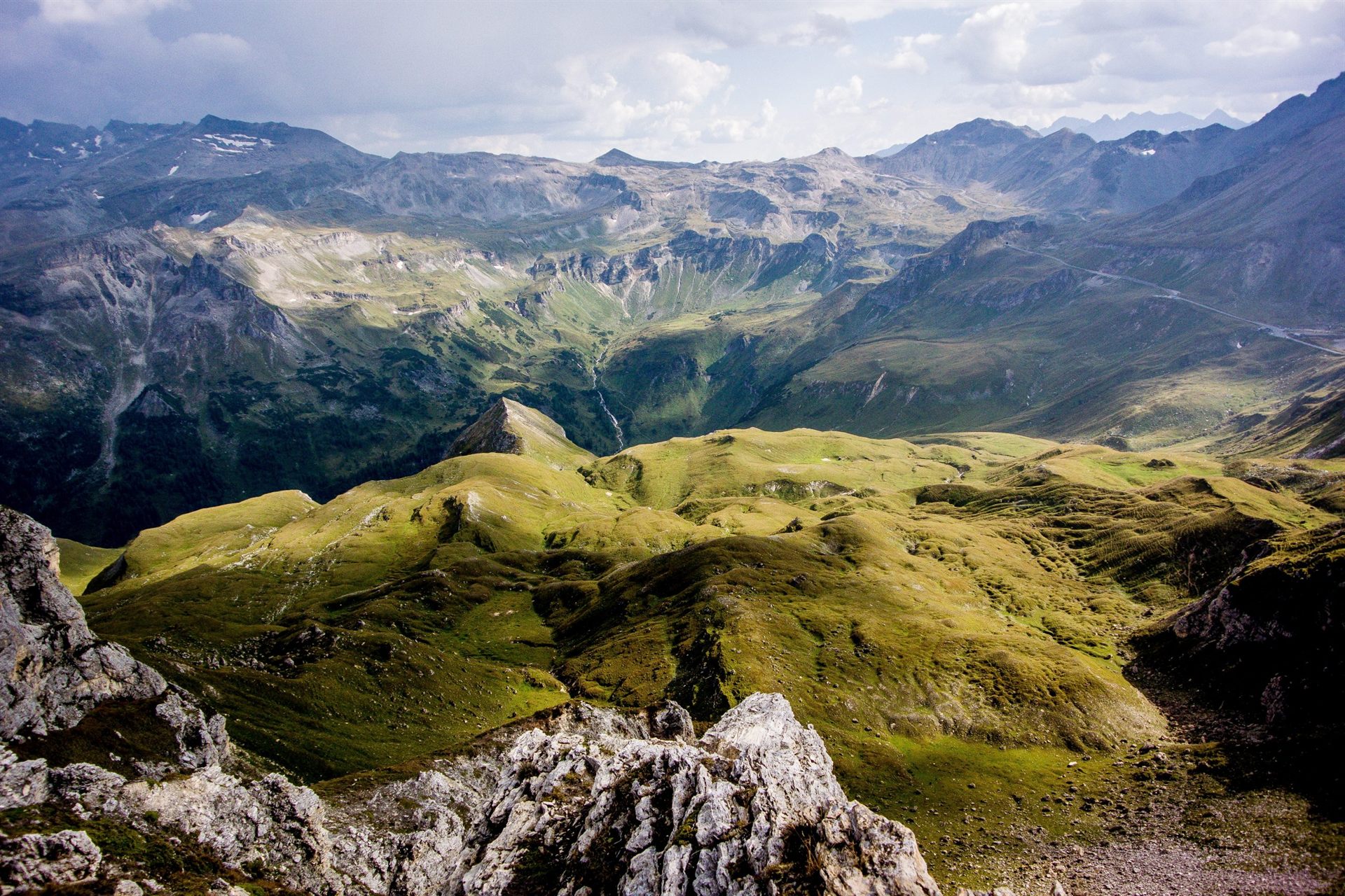 Edelweißspitze in Hohe Tauern National Park in Europe (Austria)