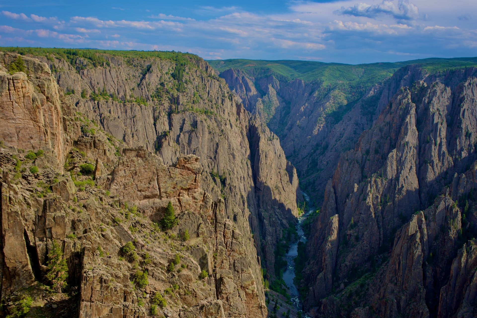 Painted Wall View, Black Canyon of the Gunnison National Park