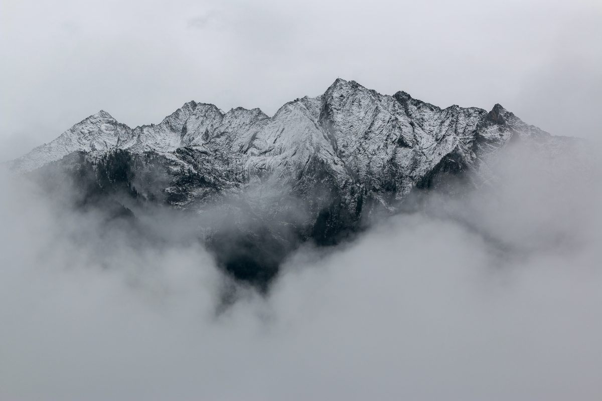 Mountain and Clouds