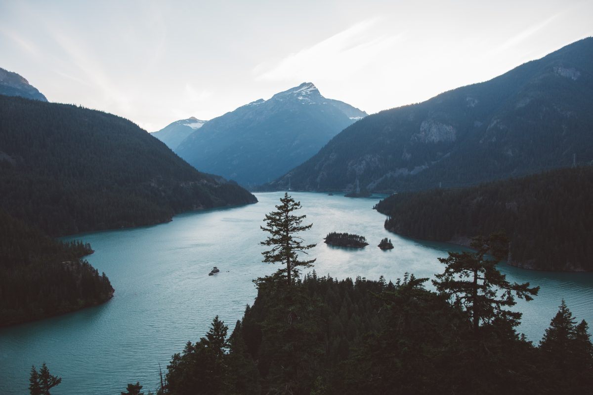 Diablo Lake in North Cascades National Park