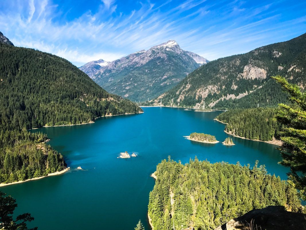 Diablo Lake in North Cascades National Park