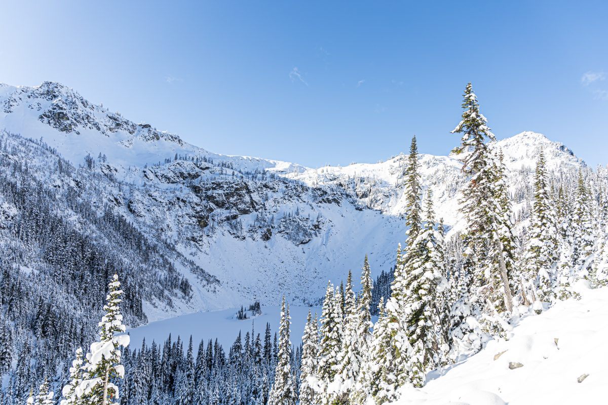Winter in Cascades National Park