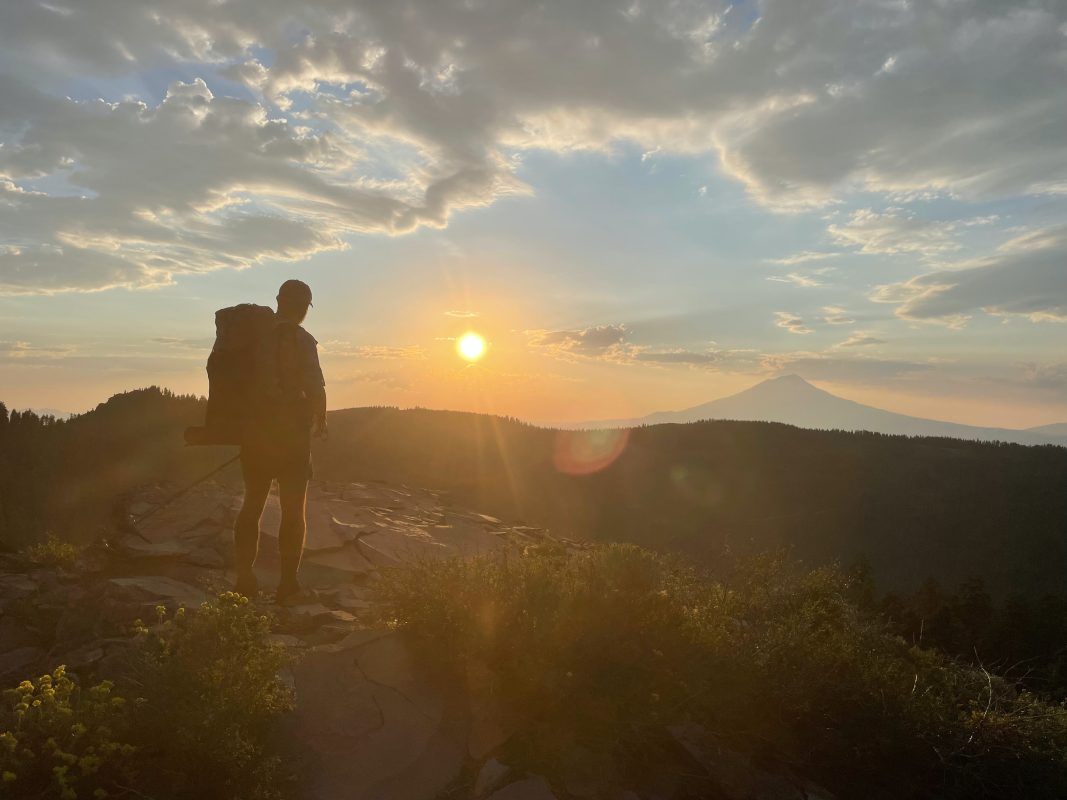 Hiking at the Pacific Crest Trail