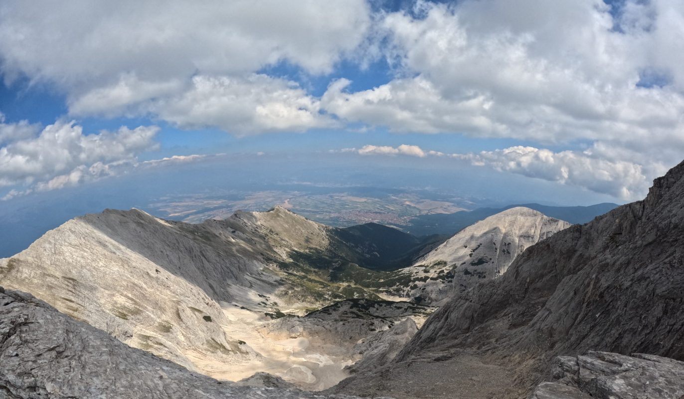View of Bansko from Koncheto Ridge