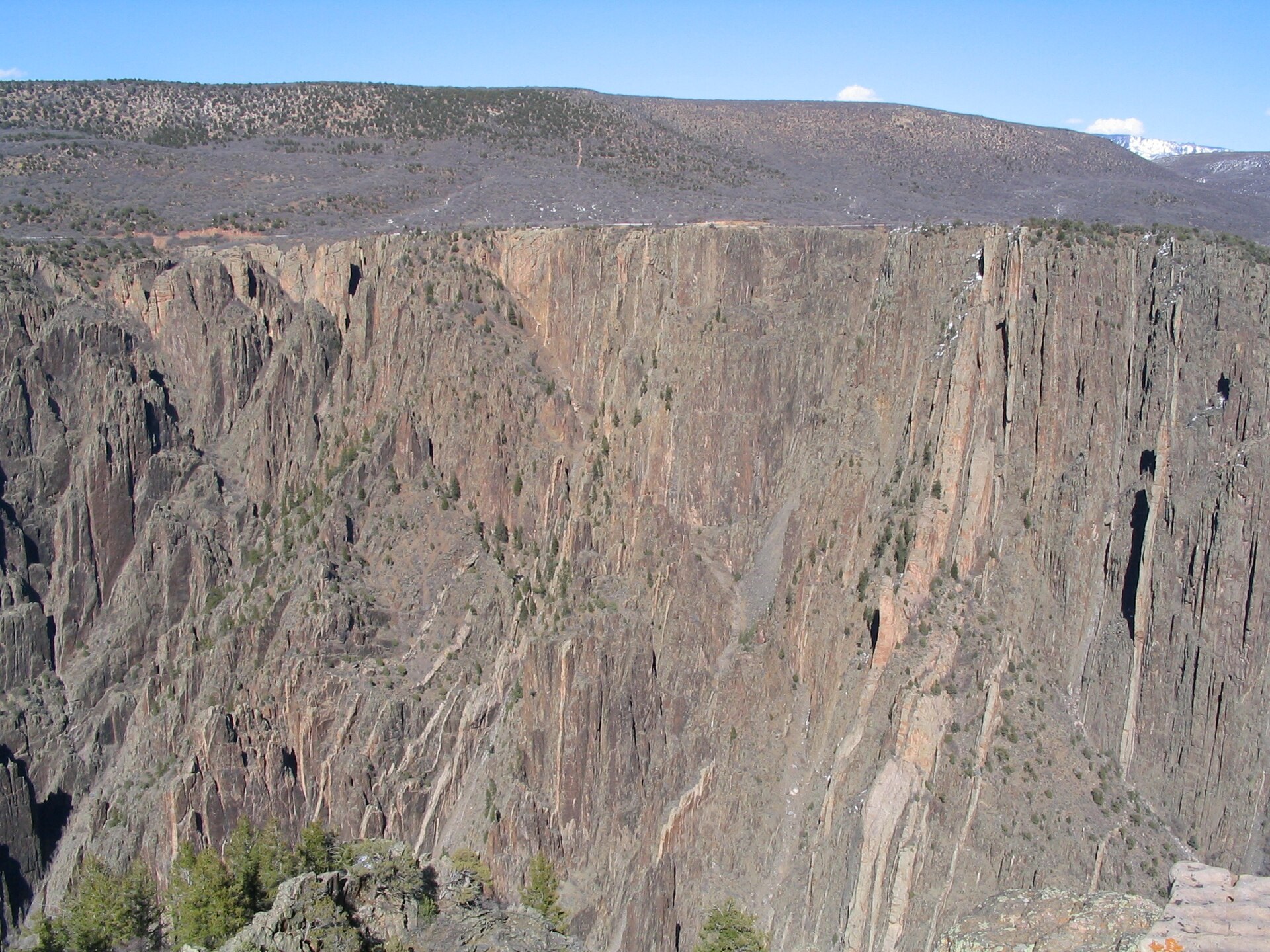 The South Rim of Black Canyon of the Gunnison