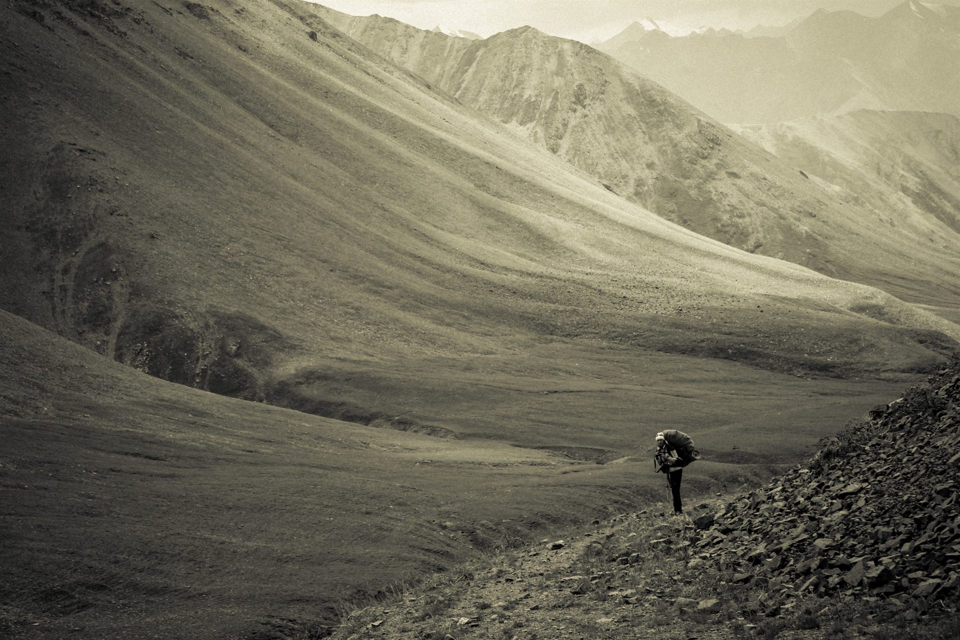 thru-hiking history