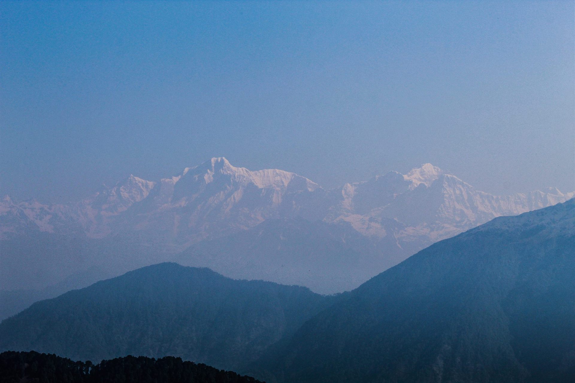 Shivalik range of Himalaya 