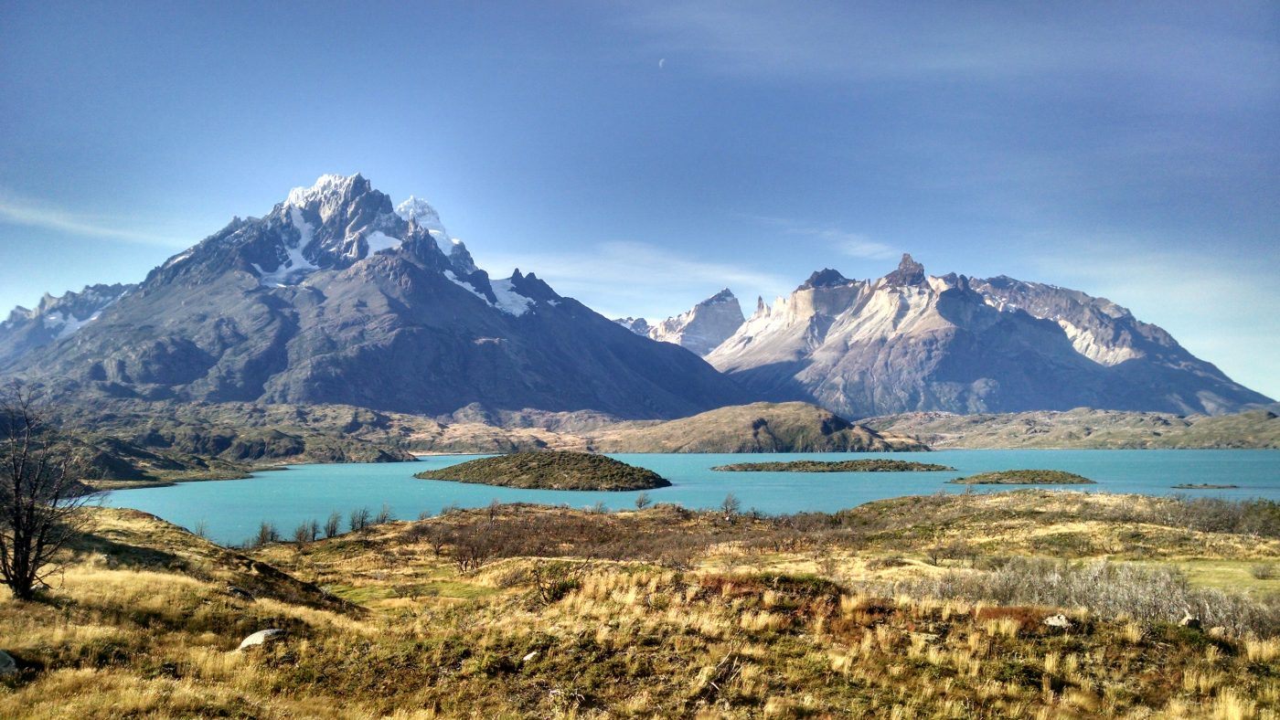 Mountain Peaks in Torres Del Paine