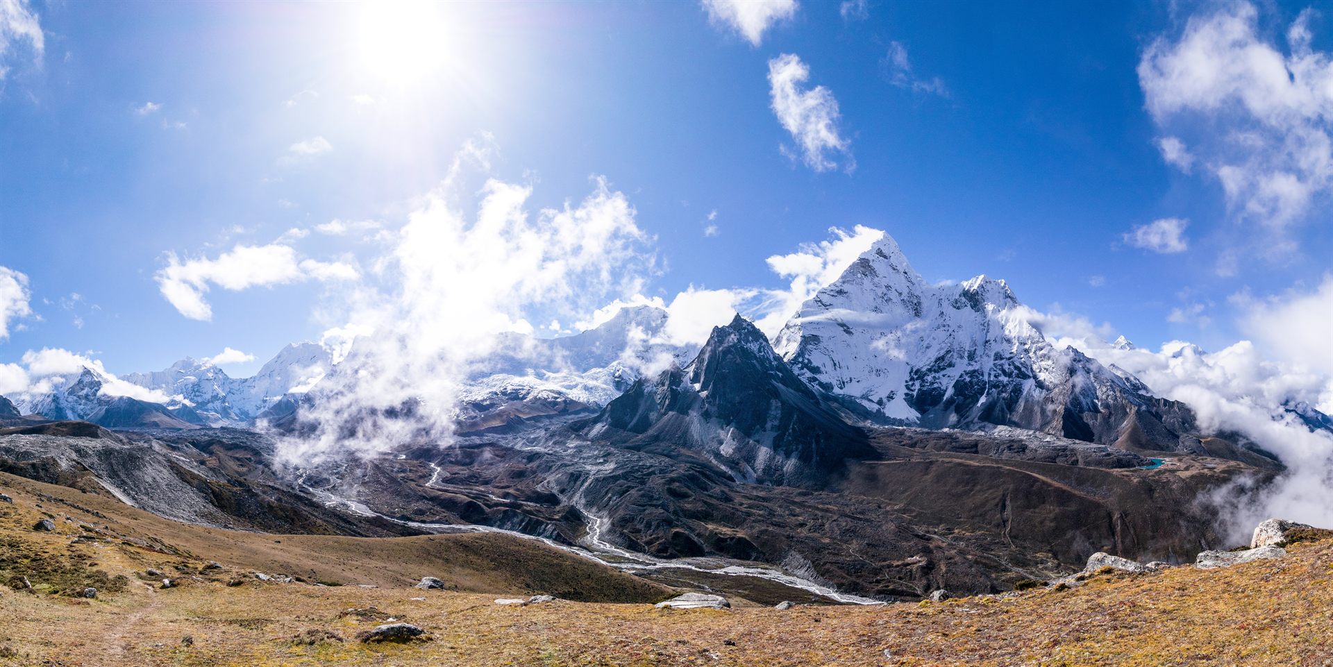 On the way to Everest Basecamp