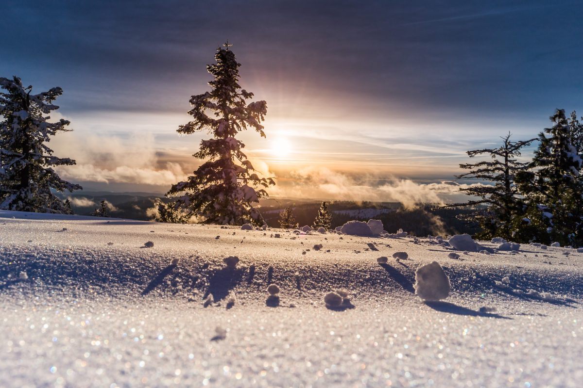 Winter in Voyageurs National park