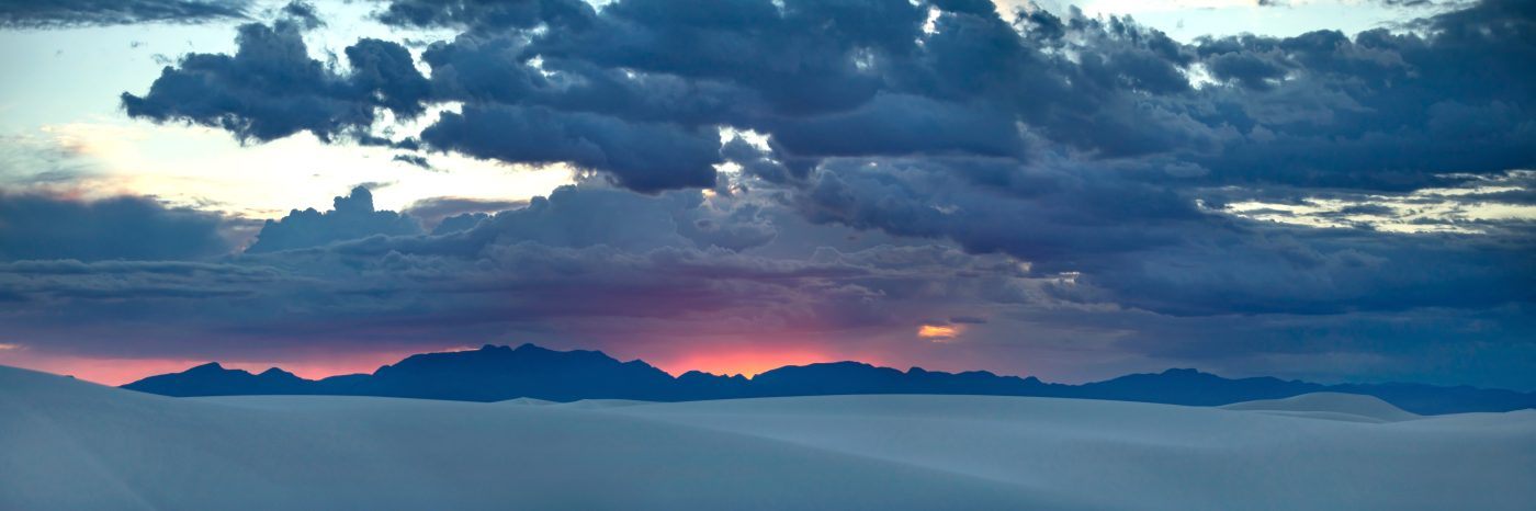sun-setting-at-white-sands-national-park
